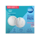 Canpol babies Légáteresztő, csúszásgátlós, eldobható melltartóbetét, 3D-s, 50+10db