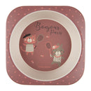 Canpol babies Ebédszett, 5db, BONJOUR PARIS - piros