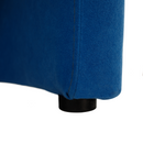 Klub fotel, kék, CUBA