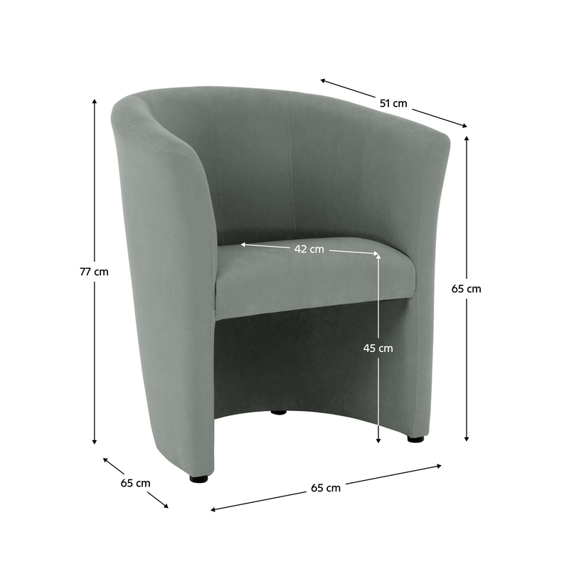 Klub fotel, zöld, CUBA