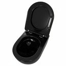 Delano fali rimless WC soft-close ülőkével fekete