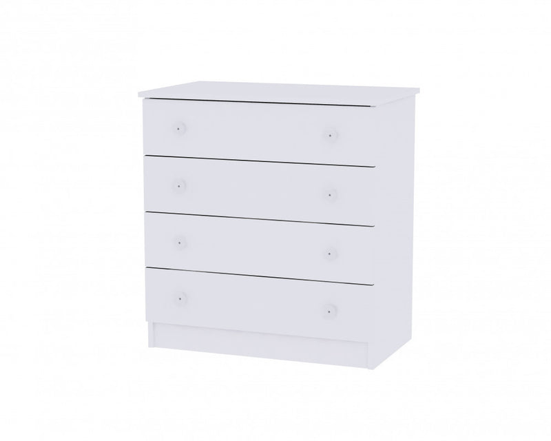 Lorelli First Dreams ringatható bölcső 105x55 + Komód + Exclusive szekrény - White