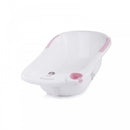 Chipolino Vela kád babatartóval és leeresztő dugóval 87cm + kádállvány - Pink