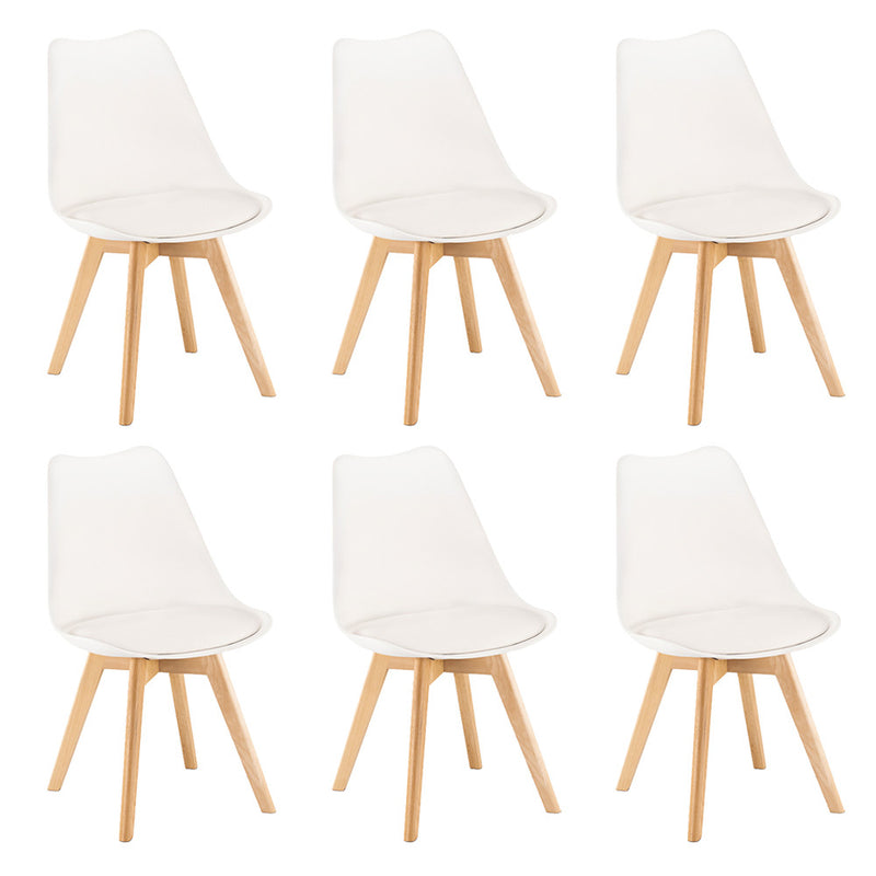 Silla étkezőszék 6 db fehér színben