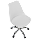 Irodai szék, fehér, DARISA NEW