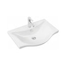 VivaStyle EKONOMIK 65 lábon álló 2 ajtós fürdőszobabútor Sanovit ALBATROS 10065 mosdóval 64,5x46,5