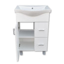 Viva STYLE Bianka 55 lábon álló fürdőszobabútor 2 fiókos Sanovit ALBATROS 10055 mosdókagyló 55x45 cm