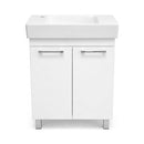 VivaStyle PANEL- KMT 60 lábon álló fürdőszobabútor CeraStyle SHARP - BAL CSAPLYUKAS mosdóval 60x30cm