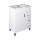 VivaStyle KARINA 65 lábon álló fürdőszobabútor 3 fiókos Sanovit ATRIA 9065 mosdóval 65 x 45,5 cm