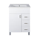 VivaStyle KARINA 65 lábon álló fürdőszobabútor 3 fiókos Sanovit ATRIA 9065 mosdóval 65 x 45,5 cm