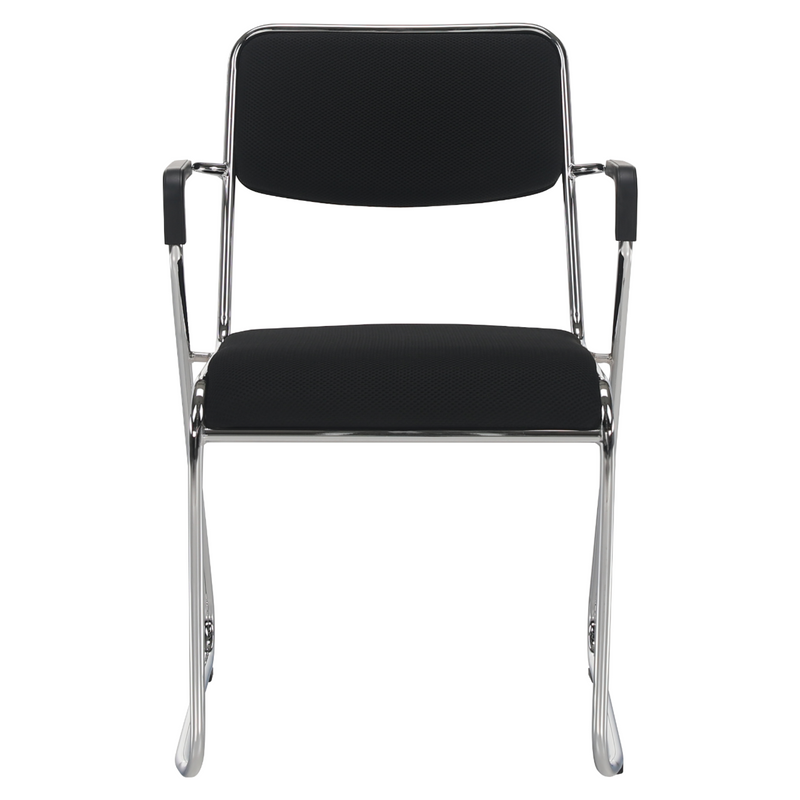 Tárgyolószék, fekete háló, DERYA NEW