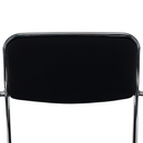 Tárgyolószék, fekete háló, DERYA NEW