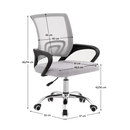 Irodai szék, szürke/fekete, DEX 4 NEW