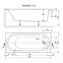 Dida 70x170 egyenes kád