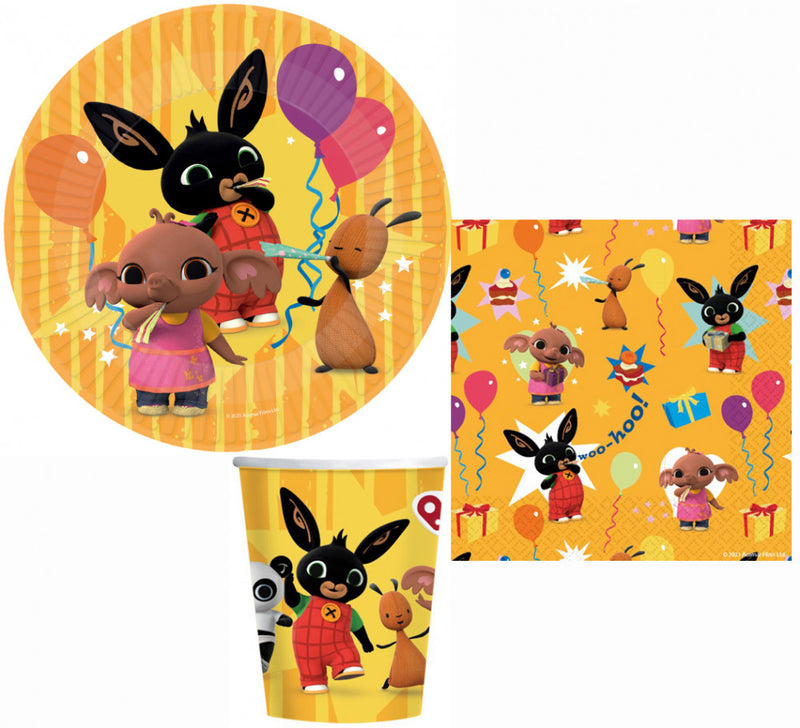 Bing Yellow party szett 32 db-os 23 cm-es tányérral, J-DPA001170