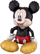 Disney Mickey ülő fólia lufi 45 cm, J-DPA3818501