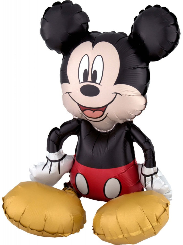 Disney Mickey ülő fólia lufi 45 cm, J-DPA3818501