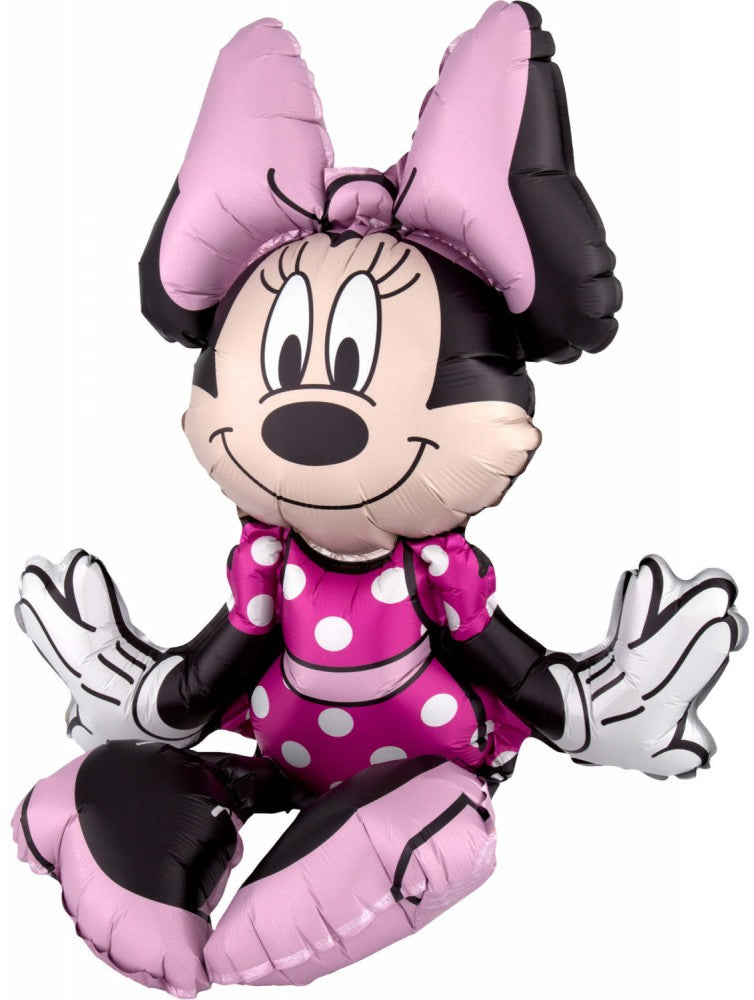 Disney Minnie ülő fólia lufi 48 cm, J-DPA3818801