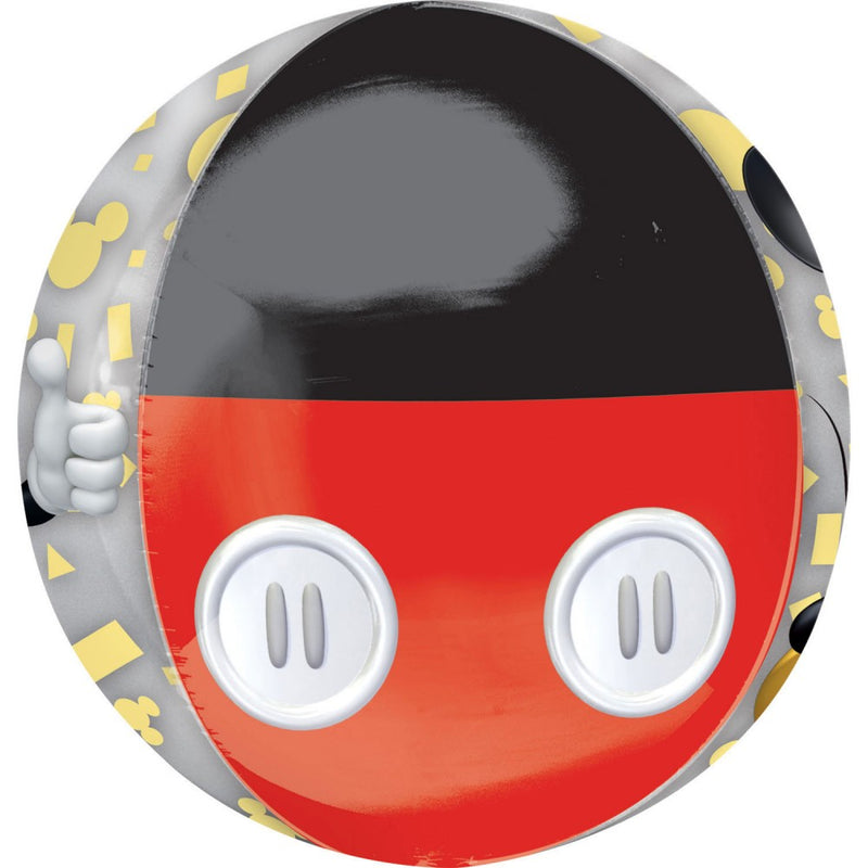 Disney Mickey Forever gömb fólia lufi 40 cm, J-DPA4070201