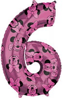 Disney Minnie fólia lufi 6-os szám 66 cm, J-DPA4170801