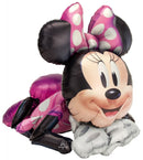 Disney Minnie AirWalker sétáló fólia lufi 88 cm, J-DPA4202401