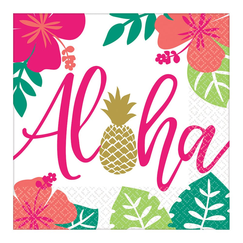Aloha Pineapple szalvéta 16 db-os 33x33 cm, J-DPA51195366