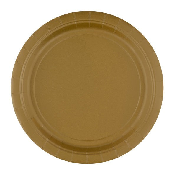Arany Gold papírtányér 8 db-os 23 cm, J-DPA550151966