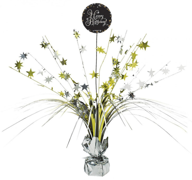 Happy Birthday Gold asztaldísz, J-DPA9901181