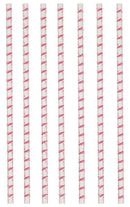 Flamingó Pink papír szívószál, 12 db-os szett, J-DPA9903331