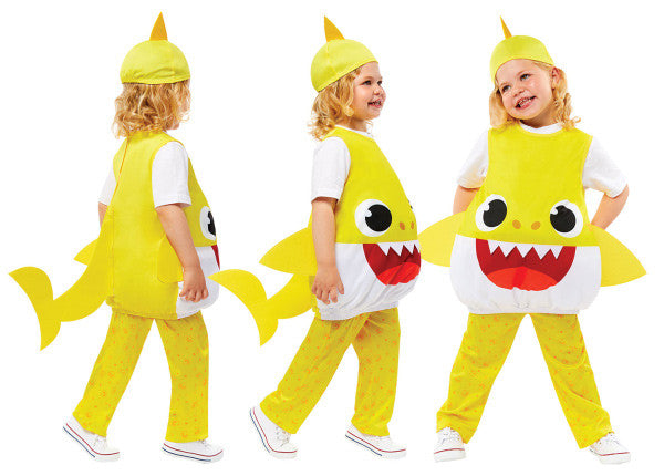 Baby Shark Yellow jelmez 1-2 év, J-DPA9913321