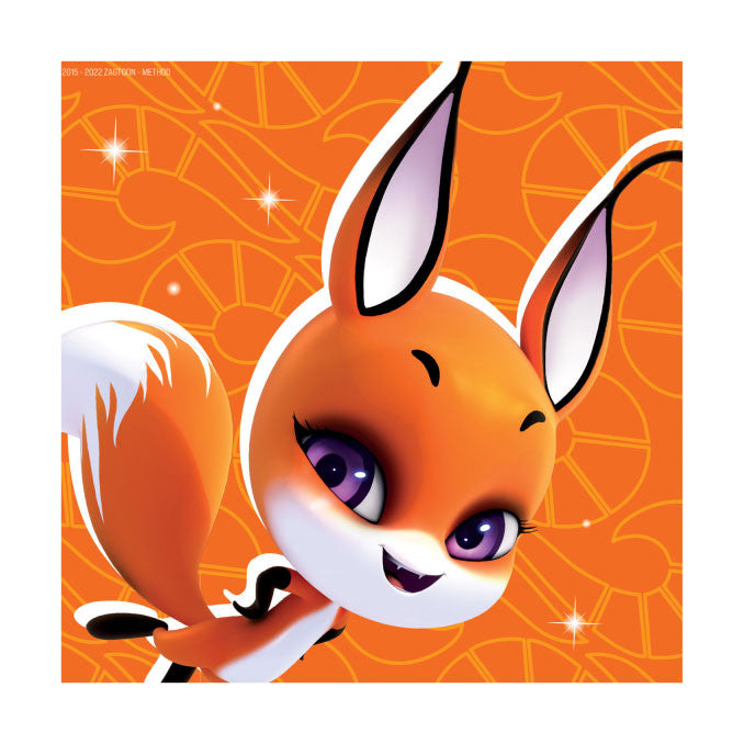 Katicabogár és Fekete macska kalandjai Kwami szalvéta 16 db-os 33x33 cm, J-DPA9917065