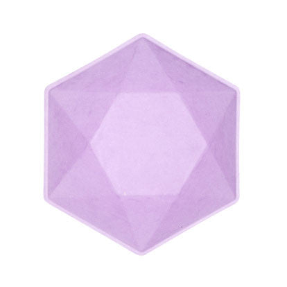 Lila Vert Decor hatszögletű mélytányér 6 db-os 15,8 cm, J-DPA9918265