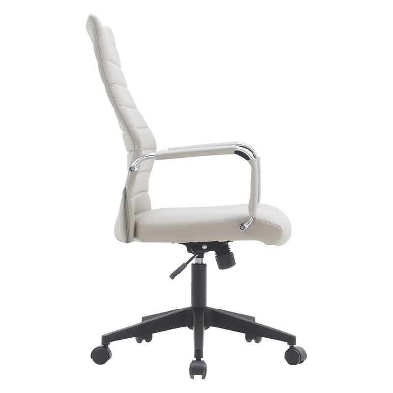 Irodai szék, szürkésbarna Taupe/fekete, DRUGOS NEW