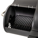 Faszenes kerti grillsütő füstölővel