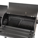 Faszenes kerti grillsütő füstölővel