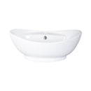 Eros GONDOLA - PULTRA ültethető - Top Counter - porcelán mosdó - 59 x 39 x 21 cm