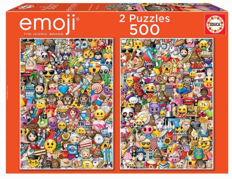 Educa  Emoji - 2 x 500 db-os puzzle