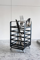 LAVEO evőeszköz tartó rács, fekete