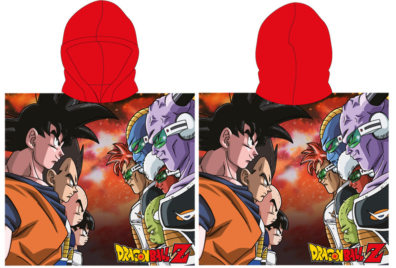 Dragon Ball Combat strand törölköző poncsó 55x110cm (Fast Dry), J-EMM5246054