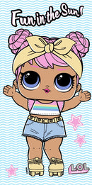 LOL Surprise fürdőlepedő, strand törölköző 70x140cm (Fast Dry), J-EMM5247186