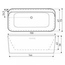 EMMA szabadon álló fürdőkád