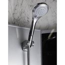 Evora Black 80 hátfalas zuhanykabin zuhanytálcával, 80x80x205 cm