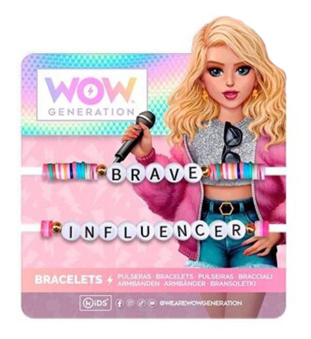 WOW Generation Brave, Influencer karkötő szett 2 db-os, J-EWA00008WOWC