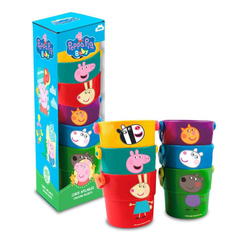 Peppa malac fürdőjáték 6 db-os, J-EWA17095PP