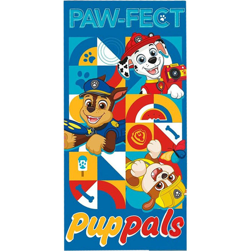 Mancs Őrjárat Paw-fect fürdőlepedő, strand törölköző 70x140cm, J-EWA19933PW