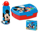 Disney Mickey Play szendvicsdoboz + alumínium kulacs szett, J-EWA30007MK