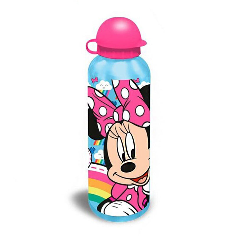Disney Minnie Rainbow alumínium kulacs 500 ml, J-EWA30012MNC