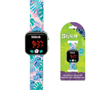 Disney Lilo és Stitch, A csillagkutya Leaf digitális LED karóra, J-EWA4091LAS