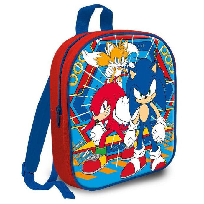 Sonic a sündisznó Prime hátizsák, táska 29 cm, J-EWA7144SN