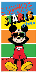 Disney Mickey Starts fürdőlepedő, strand törölköző 70x137 cm (Fast Dry), J-EXK334649